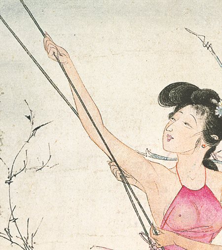 肥乡-胡也佛的仕女画和最知名的金瓶梅秘戏图